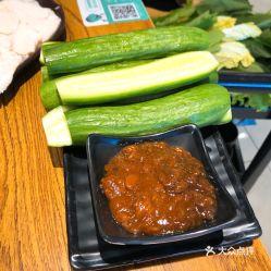 潮汕吃生瓜配酱